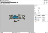 Nike Sally V2 Embroidery File 4 sizes