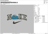 Nike Sally V2 Embroidery File 4 sizes
