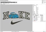 Nike Sally V2 Embroidery File 4 sizes