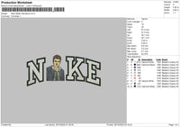 Nike Stefan S Embroidery File 6 sizes