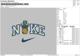 Nike Fruit Stitch Embroidery File 6 sizes