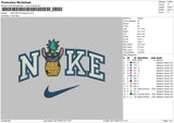 Nike Fruit Stitch Embroidery File 6 sizes