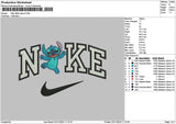 Nike Stitch 2211 Embroidery File 6 sizes