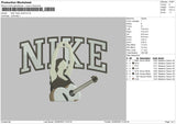 Nike Taylor Guitar Embroidery File 6 sizes