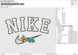 Nike Tiger Eeyore Embroidery File 4 size