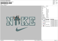 Nike Tom Embroidery File 6 sizes
