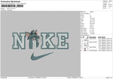 Nike Tom Embroidery File 6 sizes