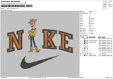 Nike TS Embroidery File 6 sizes