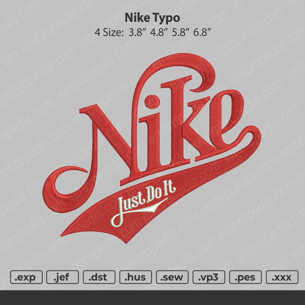Nike Typo