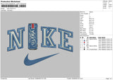 Nike Ultra Embroidery File 5 sizes