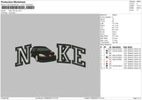 Nike Vw Car Embroidery File 5 sizes