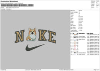 Nike Welsh Embroidery File 4 sizes