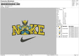 Nike Wolferine0209 Embroidery File 6 sizes