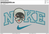 Nike 2outline EVE Embroidery File 6 Sizes