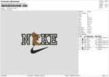 Nike Bears V2 Embroidery File 6 sizes