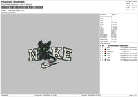 Nike Black Dragon 02 Embroidery File 6 sizes