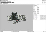 Nike Black Dragon 02 Embroidery File 6 sizes