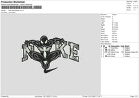 Nike Blackspider Embroidery File 6 sizes