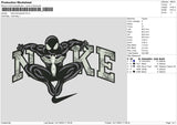 Nike Blackspider Embroidery File 6 sizes