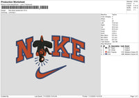 Nike Spider Hang Embroider File 6 sizes