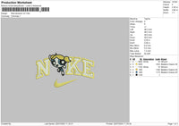 Nike Blossom V2 Embroidery File 6 sizes