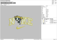 Nike Blossom V2 Embroidery File 6 sizes