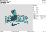 Nike Bird V1 Embroidery File 6 sizes