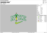 Nike Elf Embroidery File 6 sizes