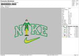 Nike Elf Embroidery File 6 sizes