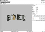 Nike Eric Embroidery File 5 sizes