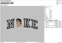 Nike Eric Embroidery File 5 sizes