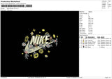 Nike Flowers V5 Embroidery File 6 sizes