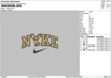 Nike Fox Embroidery File 6 sizes