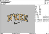 Nike Fox Embroidery File 6 sizes