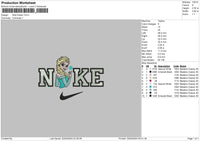 Nike Frozen02 Embroidery File 6 sizes