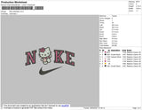 Nike Hellokitty 02 Embroidery File 7 sizes