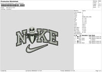 Nike Jack V3 Embroidery File 6 sizes