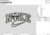 Nike Jack V3 Embroidery File 6 sizes