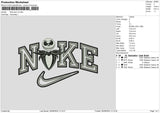 Nike Jack V3 Embroidery File 6 sizes