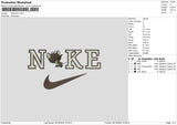 Nike jerry 03 Embroidery File 6 sizes