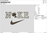 Nike jerry 03 Embroidery File 6 sizes