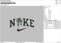 Nike Jerry V2 Embroidery File 6 sizes