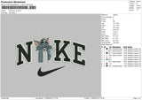 Nike Jerry V2 Embroidery File 6 sizes