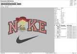 Nike Jessi V2 Embroidery File 6 sizes