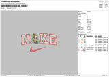 Nike Lola V2 Embroidery File 4 size