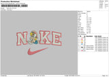 Nike Lola V2 Embroidery File 4 size