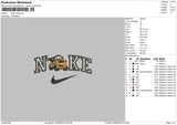 Nike Mater Embroidery File 4 sizes