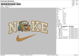 Nike Mater V2 Embroidery File 6 sizes