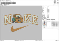 Nike Mater V2 Embroidery File 6 sizes