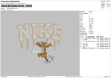 Nike Tiger Melt 02 Embroidery File 6 sizes